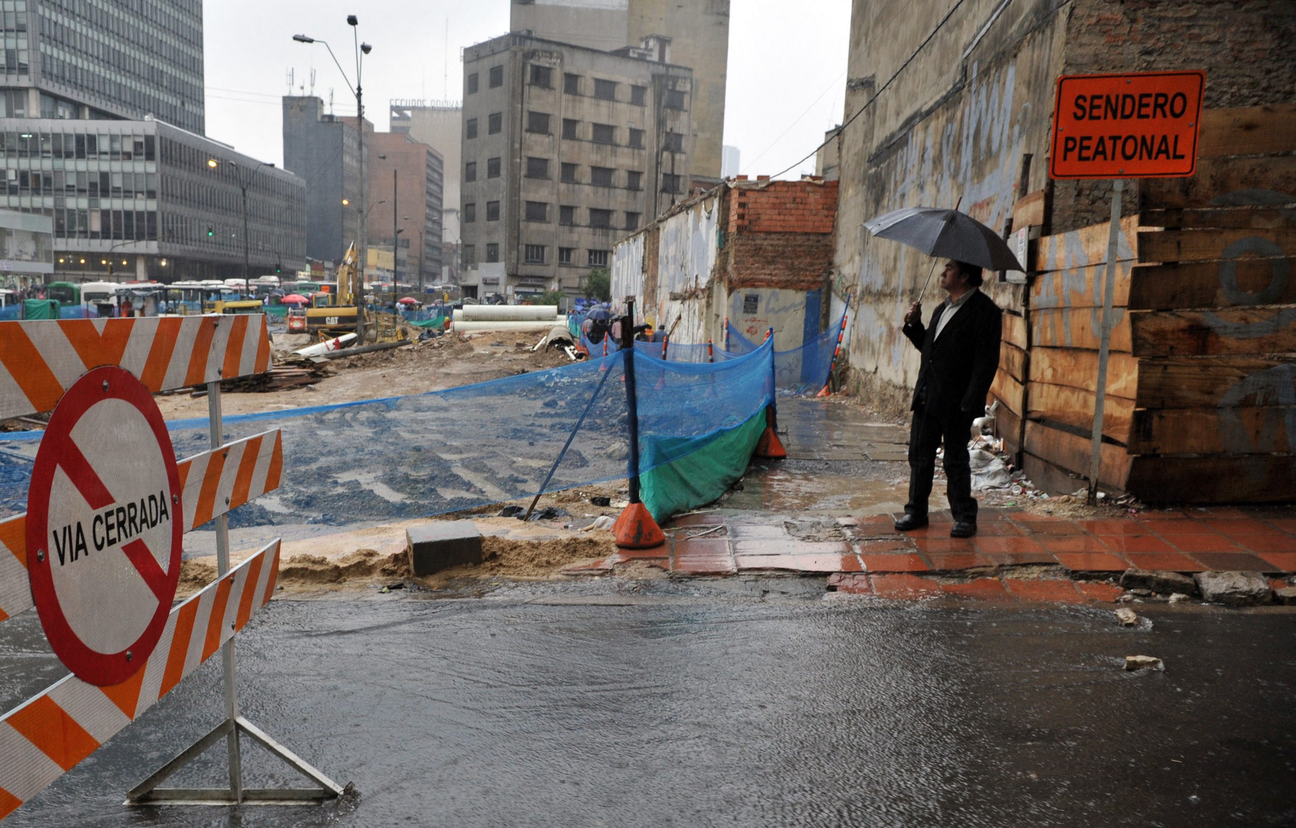 Bogotá lluvias accidentes