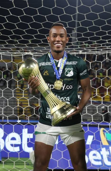 Andrés Balanta con el Deportivo Cali 