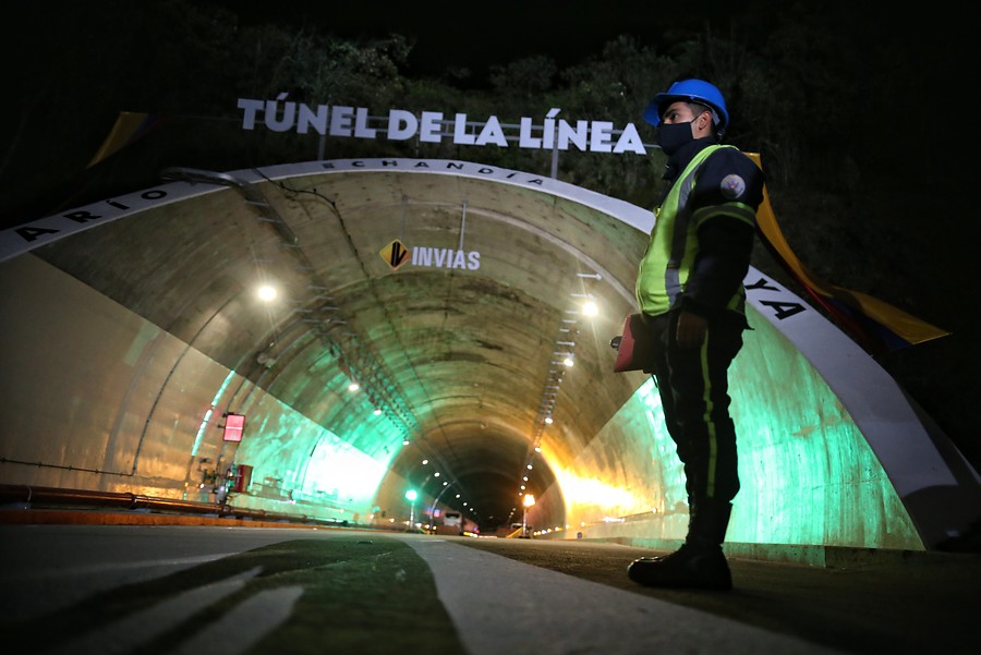 Apertura túnel los venados Foto Colprensa