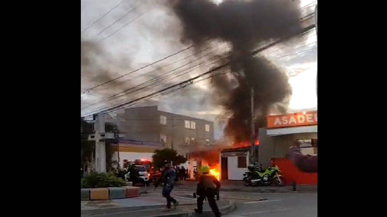 Atentado contra un CAI de la Policía en Sincelejo