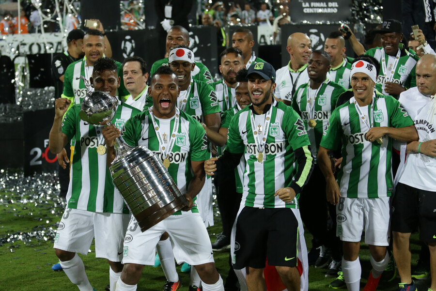 Atlético Nacional campeón de la Copa Libertadores de 2016. Foto Colprensa