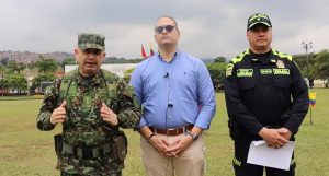 Captura 4 integrantes en el Valle del Cauca. Brigadier general, William Fernando Prieto Ruiz, Comandante de la Tercera Brigada del Ejército Nacional.