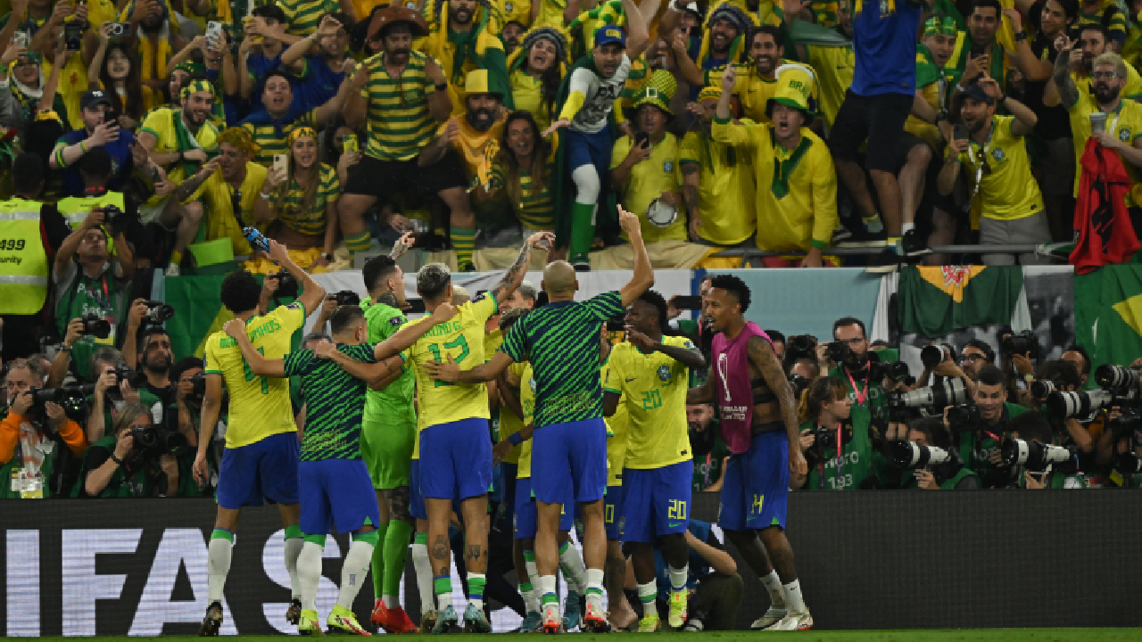 Brasil goleó a Corea del Sur y se clasificó a cuartos de final en el Mundial de Catar 2022