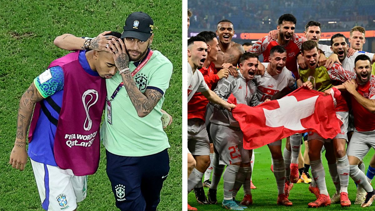 Brasil pierde y Suiza se mete en octavos de Qatar 2022