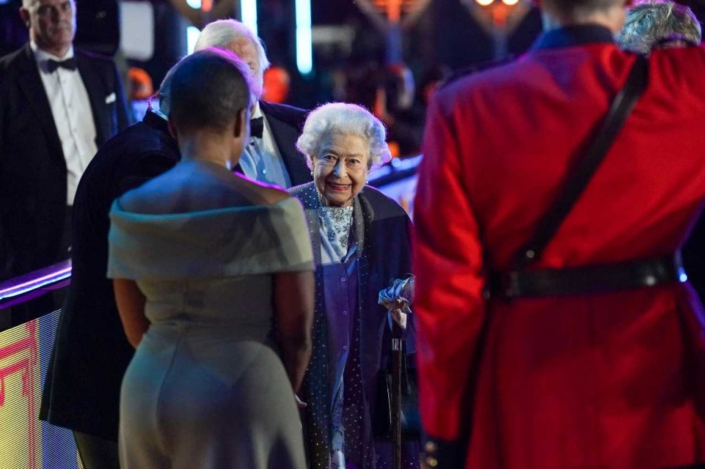 Celebración Reina Isabel foto AFP