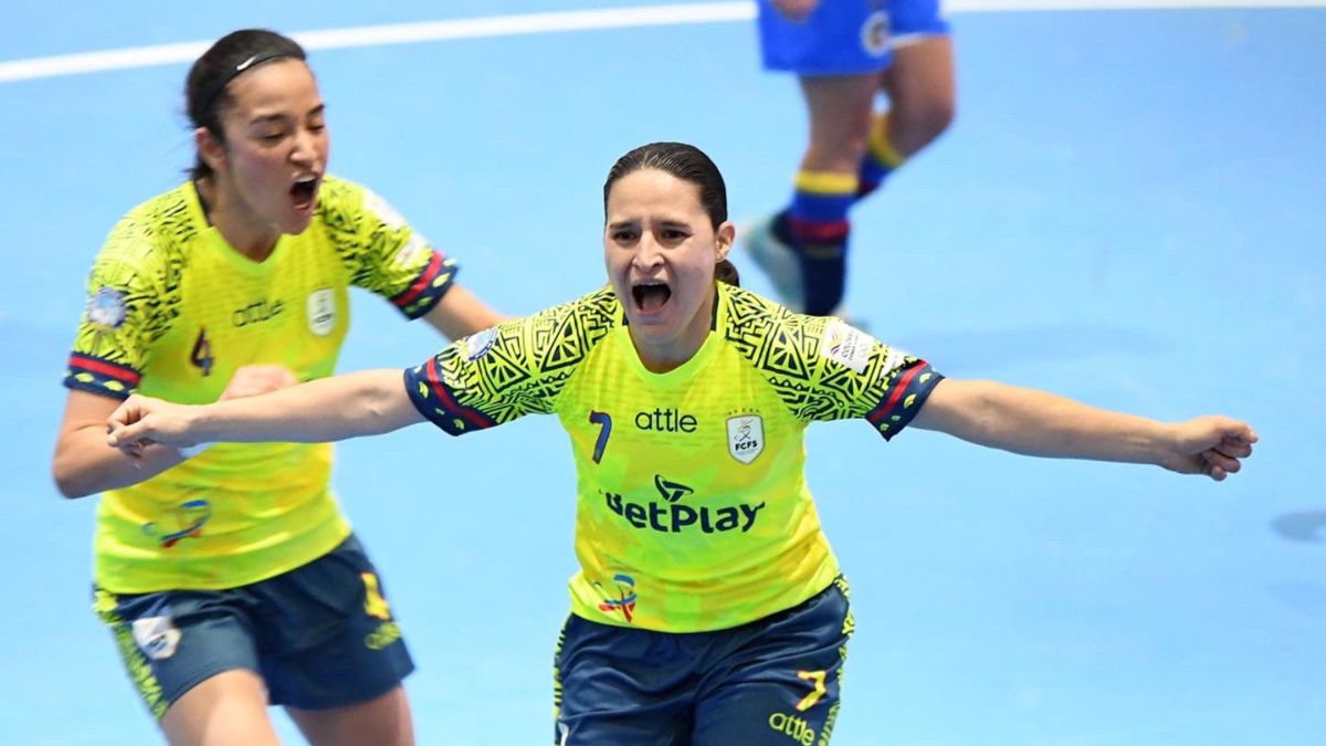 Colombia campeon del Mundial de Fútbol de Salón Femenino