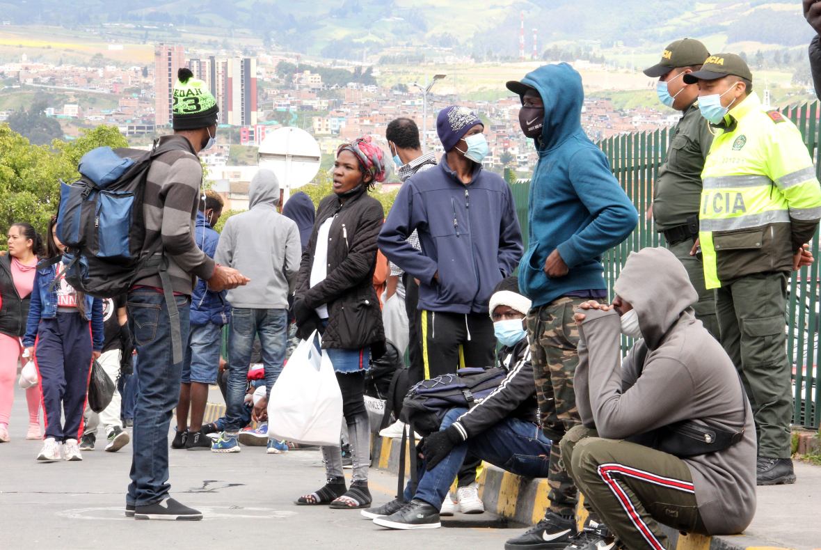 Migrantes haitianos frontera ecuador