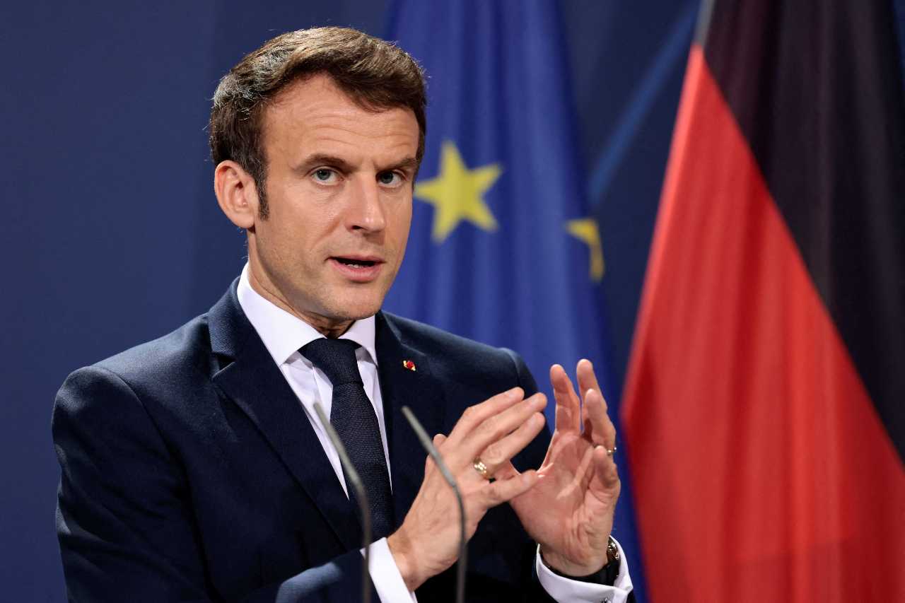 El presidente francés Emmanuel Macron Foto AFP