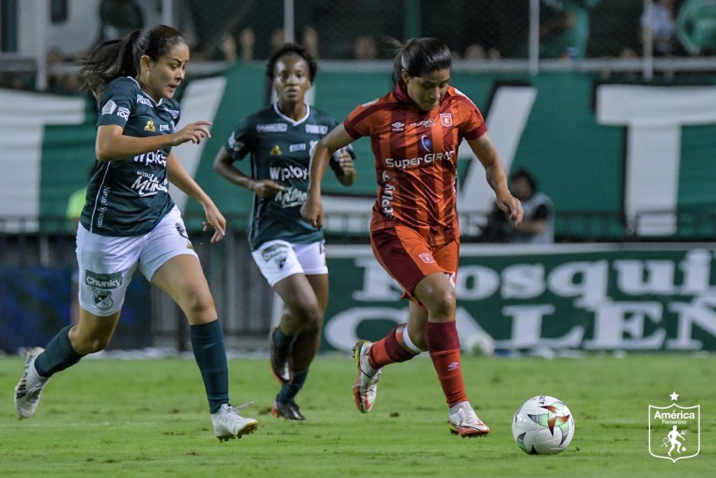 FInal liga femenina foto América de Cali