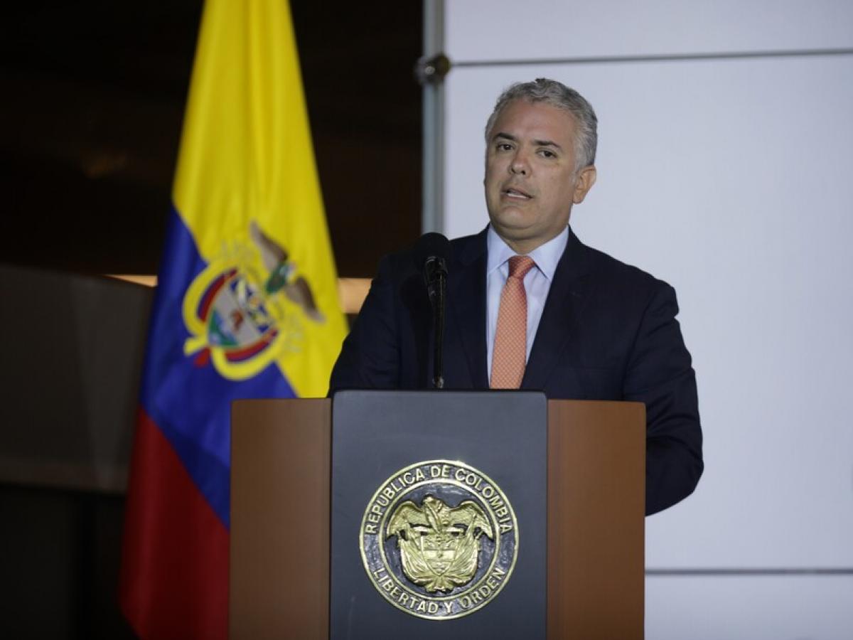 Iván Duque - canciller