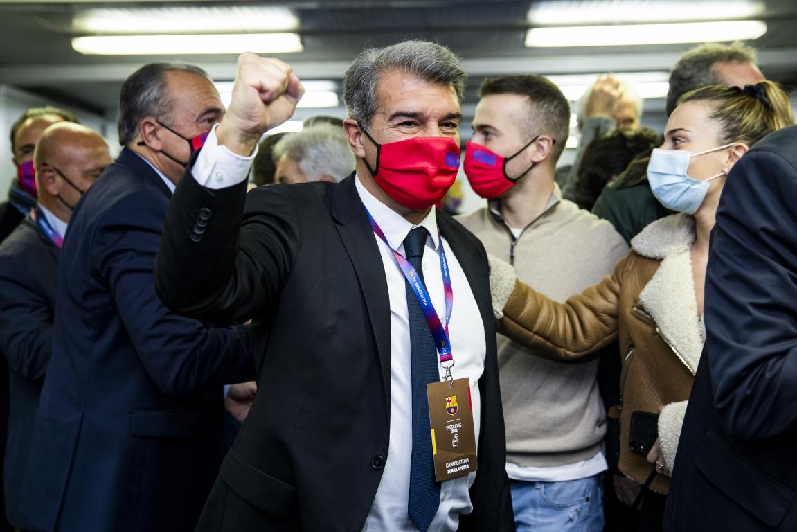 Joan Laporta, nuevo presidente del Barcelona