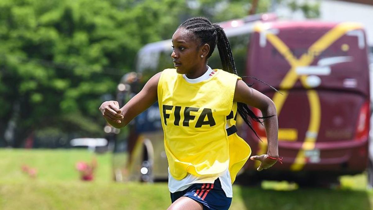 Linda Caicedo Mundial Femenino Sub 20 Brasil