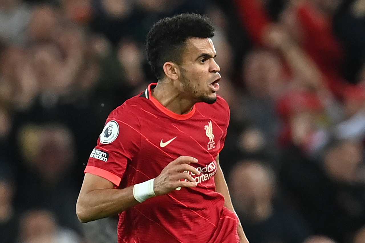 Luis Díaz gol Liverpool foto Paul Ellis AFP