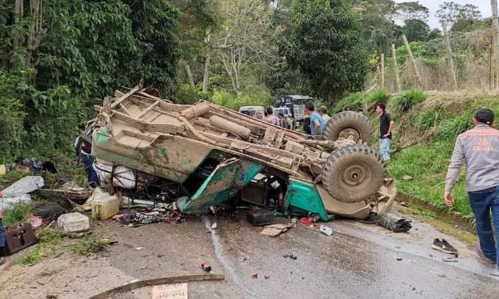 Accidente en Líbano, Tolima