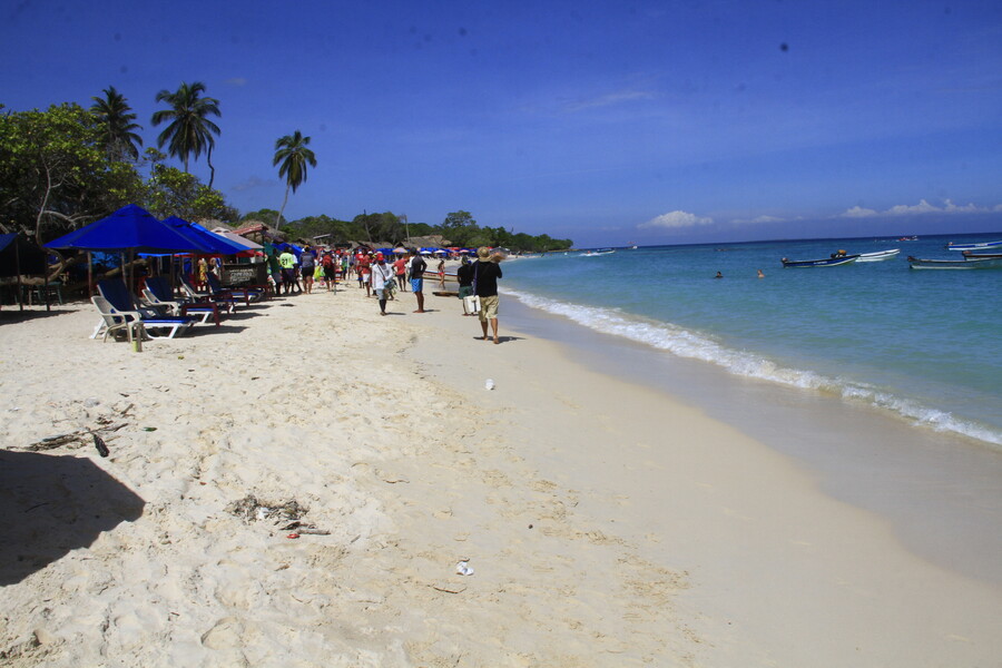 Playa Blanca Cartagena foto Colprensa