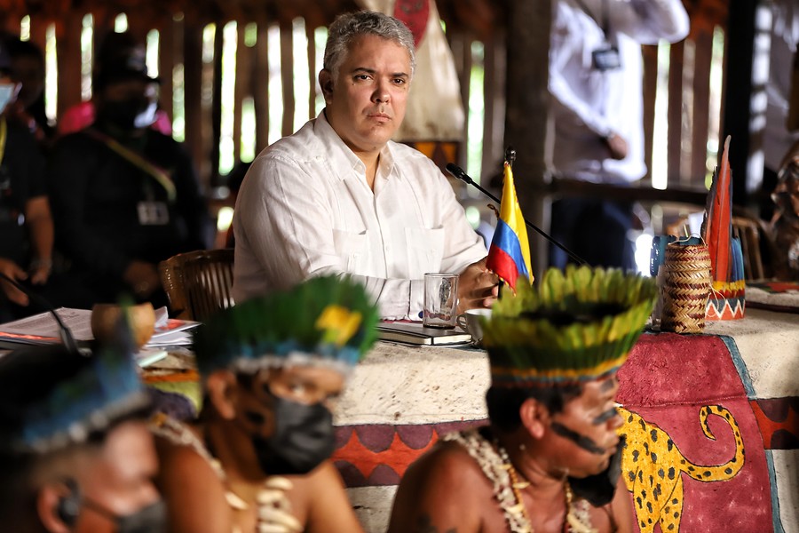 presidente Iván Duque inaugura escuela de formación