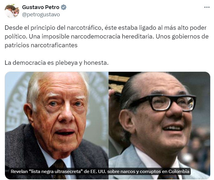 EE.UU. revela nexos entre narcotráfico y expresidentes colombianos en los 70: ¿a quiénes señala?