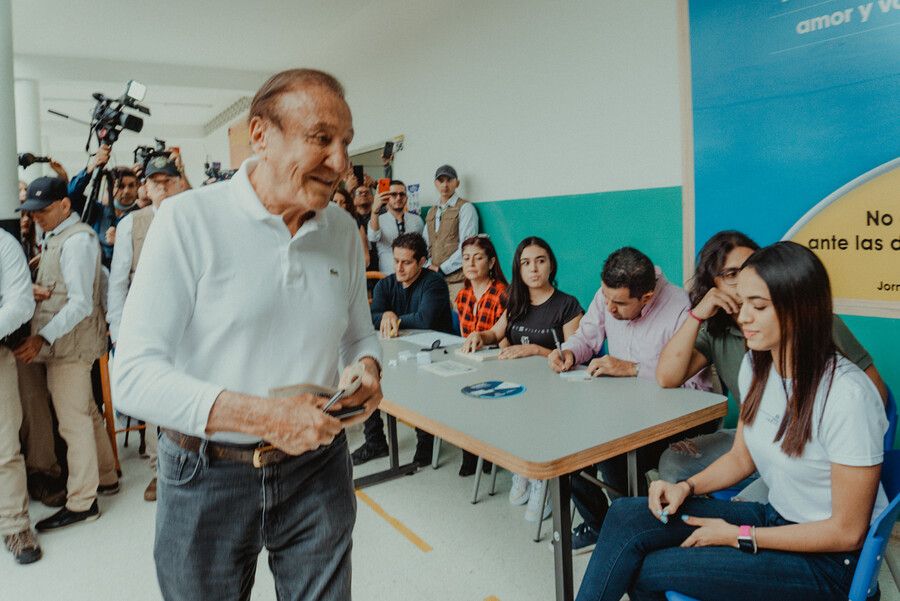 Rodolfo Hernandez candidato a la presidencia. Foto Colprensa