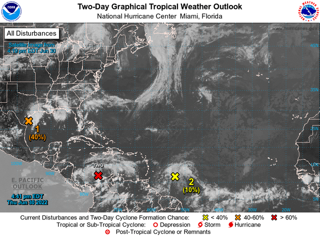 San Andrés tormenta tropical