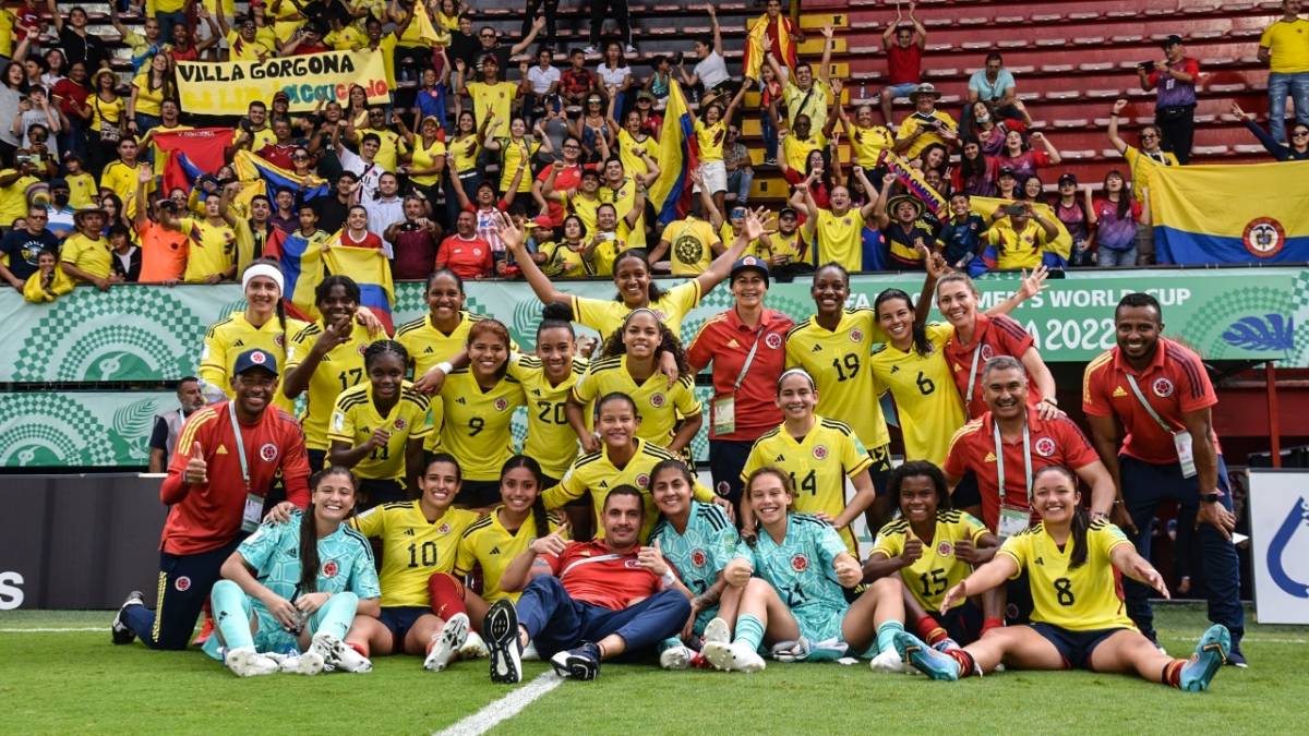 Imponente debut de Colombia en el Mundial Femenino Sub-20