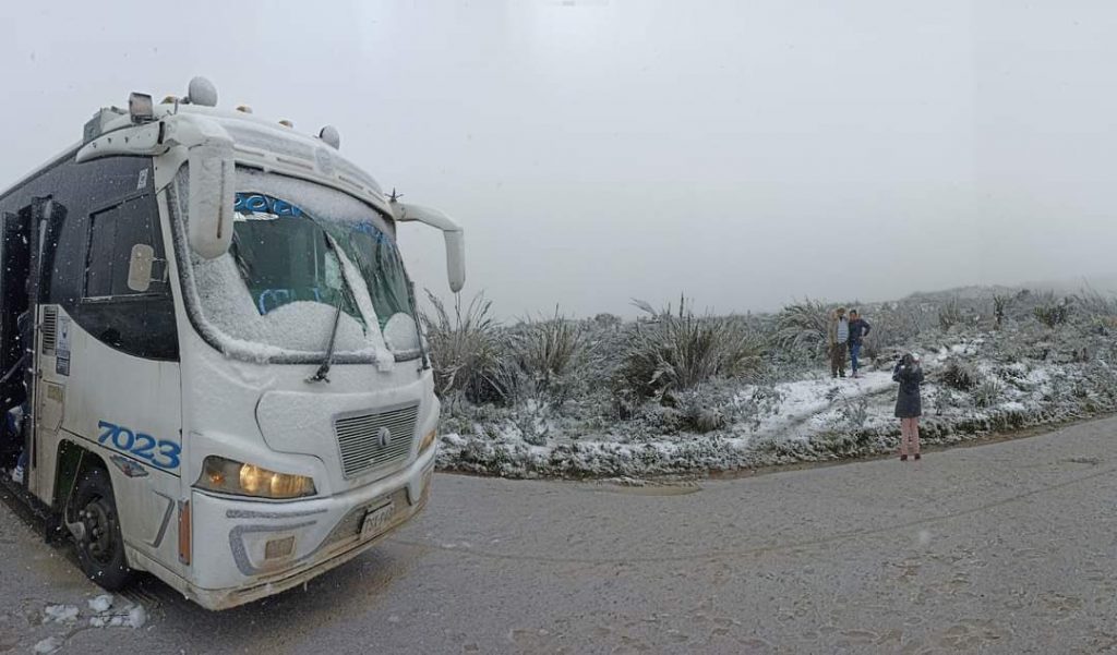 Nevada en el Sumapaz. Foto Cortesía.