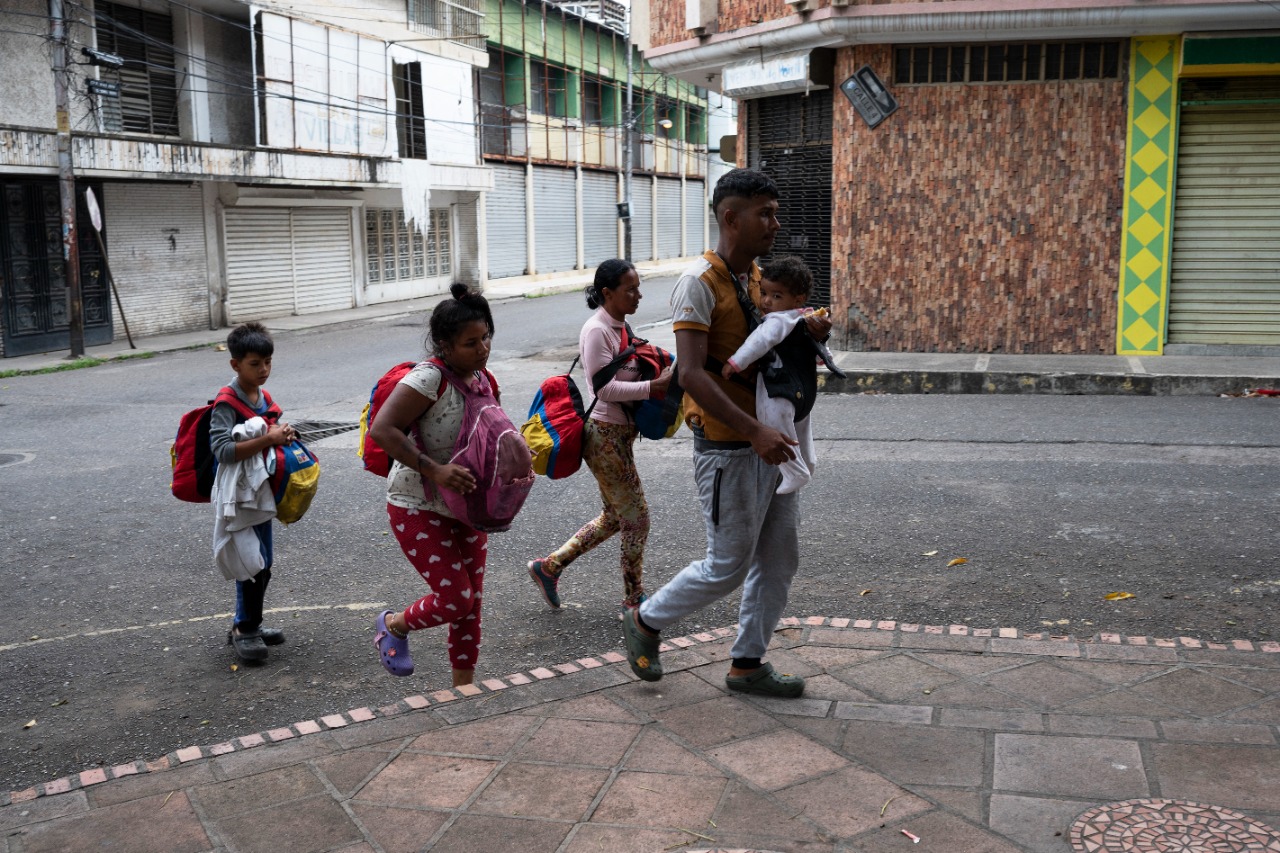 migrantes venezolanos