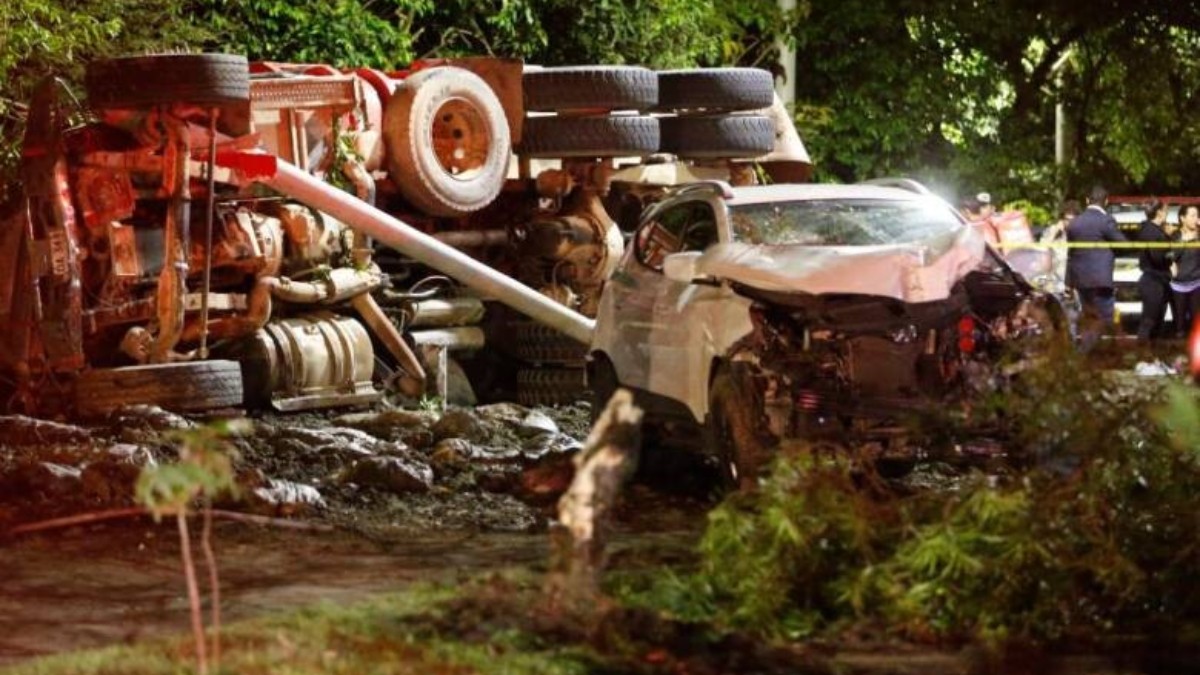 Accidente en medellin