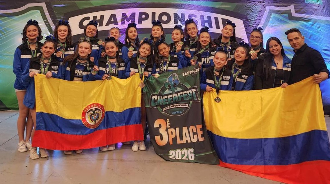 Colombia en el Cheer Fest 2026