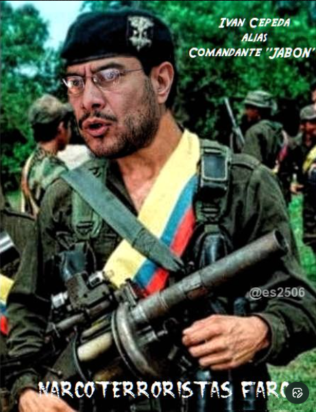 Fake news: Fotomontaje desinforma sobre Iván Cepeda y lo vincula falsamente con las FARC 