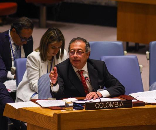 Presidente Petro ante la ONU