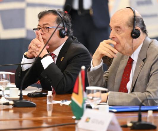 Petro sobre complot. / Foto: AFP. 