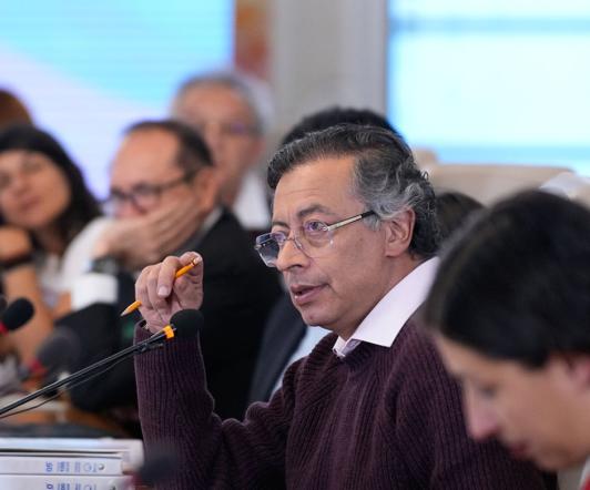 Presidente Petro en el Consejo. / Foto: Presidencia.