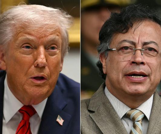 Trump amenaza al presidente Petro y a Colombia.