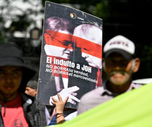 Hondurasgate. / Foto: AFP.