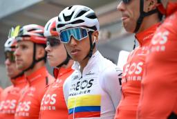 Egan Bernal en el Giro de Italia. / Foto: AFP.