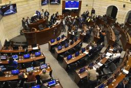 Debate de la consulta popular. / Foto: Senado.