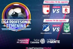 Liga femenina por Señal Colombia. / Foto: RTVC.