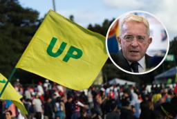 UP le responde al expresidente Uribe Vélez. / Fotos: UP y AFP.