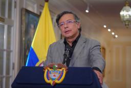 Presidente Petro durante la alocución presidencial del 14 de septiembre
