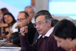 Presidente Petro en el Consejo. / Foto: Presidencia.