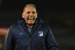 Miguel Ángel Russo en Millonarios. / Foto: AFP.