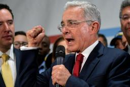 Álvaro Uribe Vélez. / Foto: AFP.