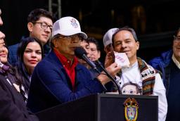 Presidente Petro sobre Thomas Greg & Sons. / Foto: Presidencia.