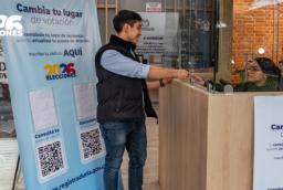 Cambio de puesto de votación. / Foto: Registraduría.