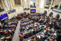 Así quedó conformado el Senado. / Foto: AFP.