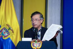 Presidente Gustavo Petro denuncia red internacional para desestabilizar su Gobierno