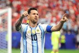Lionel Messi en el mundial. / Foto: AFP.