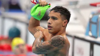 Carlos Daniel Serrano con medalla de bronce en Paralímpicos. / Foto: MinDeporteCol.