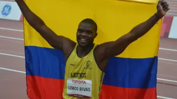 José Gregorio Lemos, medalla de oro en Juegos Paralímpicos 2024. / Foto: ColParalímpico.