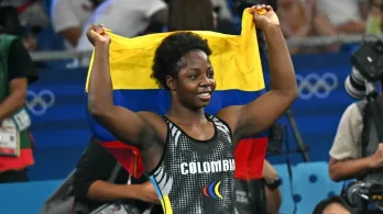 Tatiana Rentería en París 2024. / Foto: AFP.